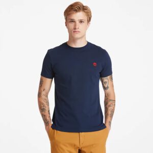 T-Shirt Slim-Fit Timberland Dunstan River Da Uomo | Colore Blu Marino