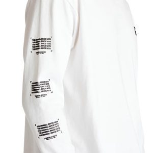 T-shirt M/L da Uomo Timberland con Grafica sul Retro in Bianco