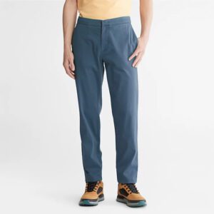 Pantaloni da Uomo Timberland Tapered Ultraelasticizzati in Blu